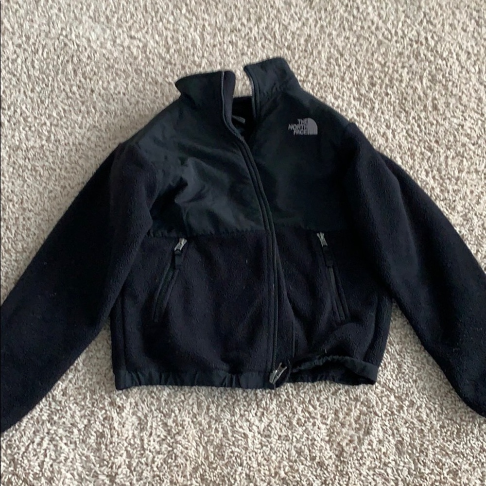 boys black north face jacket